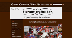 Desktop Screenshot of coppercauldroncandy.com